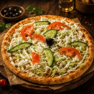15. Salatpizza
