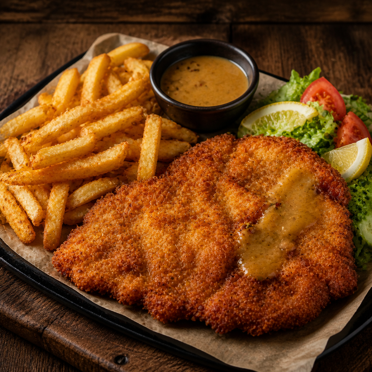 Skinkeschnitzel