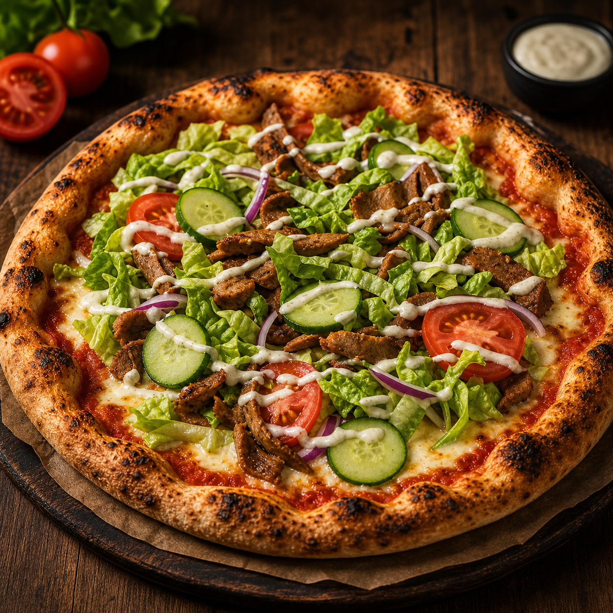 Salatpizza