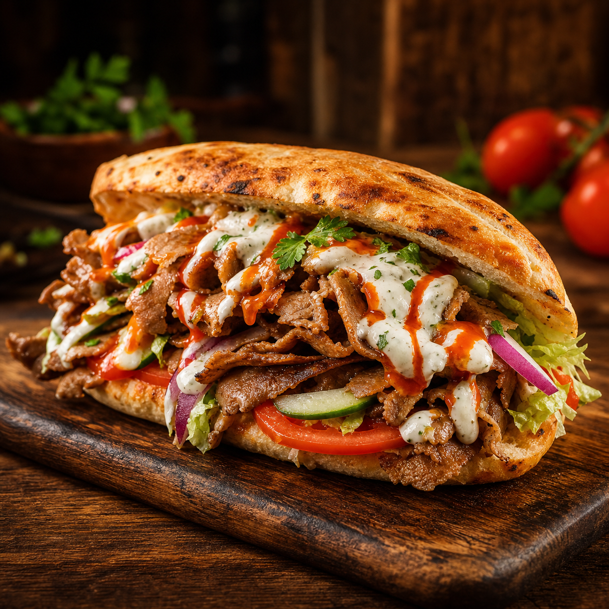 Kebabsandwich